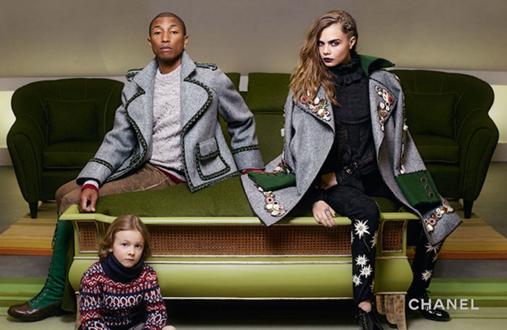 Pharrell + Cara + Chanel | StyleChile