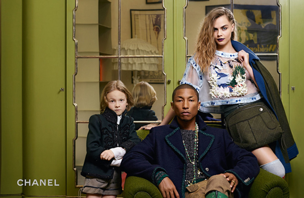 Pharrell + Cara + Chanel | StyleChile2