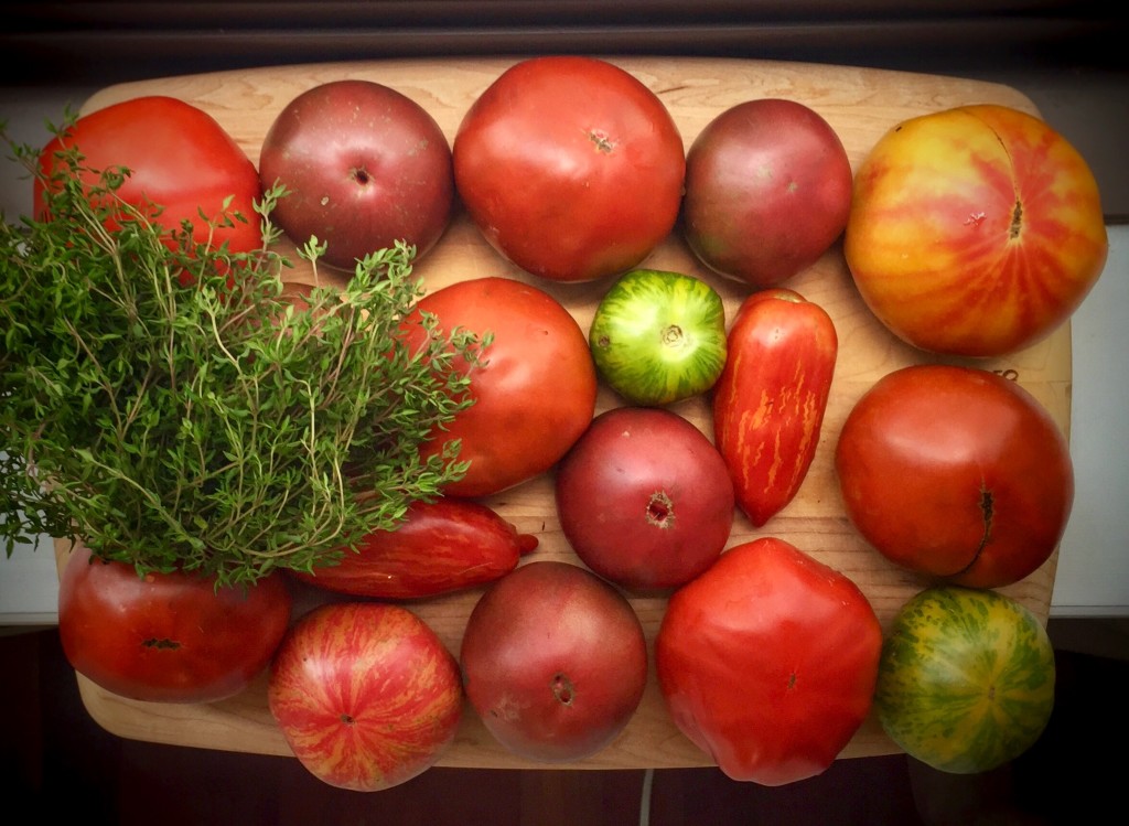 StyleChile | Heirloom Tomatoes + Thyme